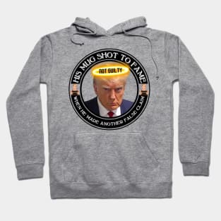 Donald Trumps Mugshot To Fame Hoodie